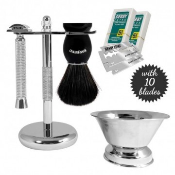 Barbero Shaving Kit with...