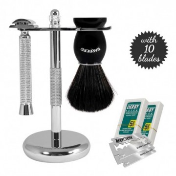 Barbero Shaving Kit with 10...