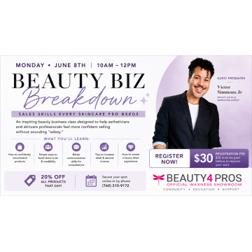 Beauty Biz Breakdown: Sales...