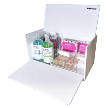 Large Waxing Organizer White