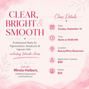 Clear, Bright & Smooth....