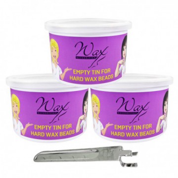 Waxness Empty Wax Can 400 g...