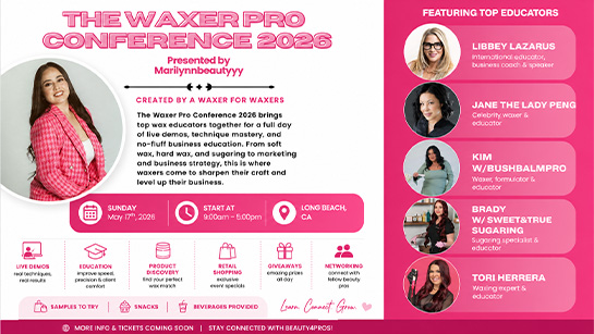 The Waxer Pro Conference 2026