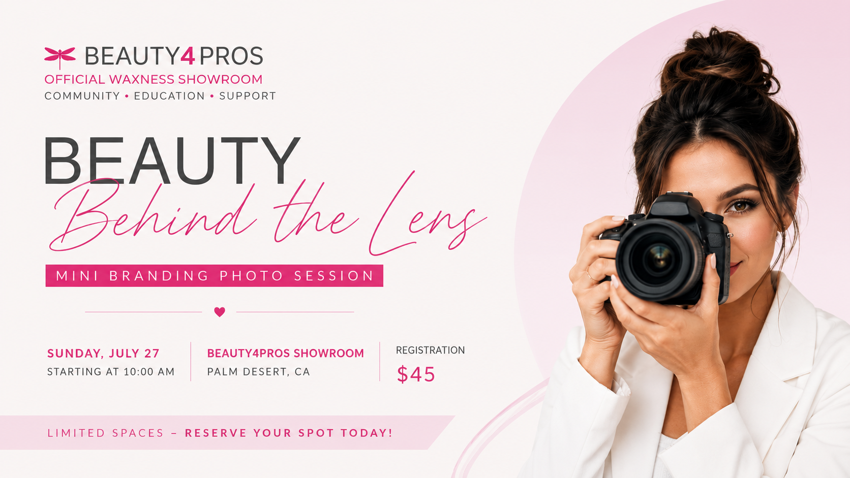 Beauty Behind the Lens: Mini Session